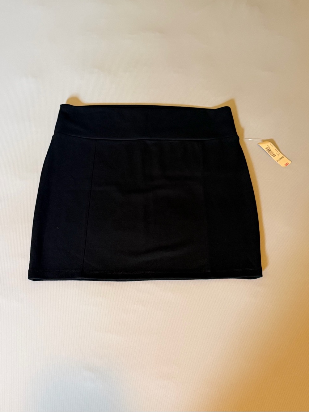 Black Women's Mini Skirt - Classic A-Line